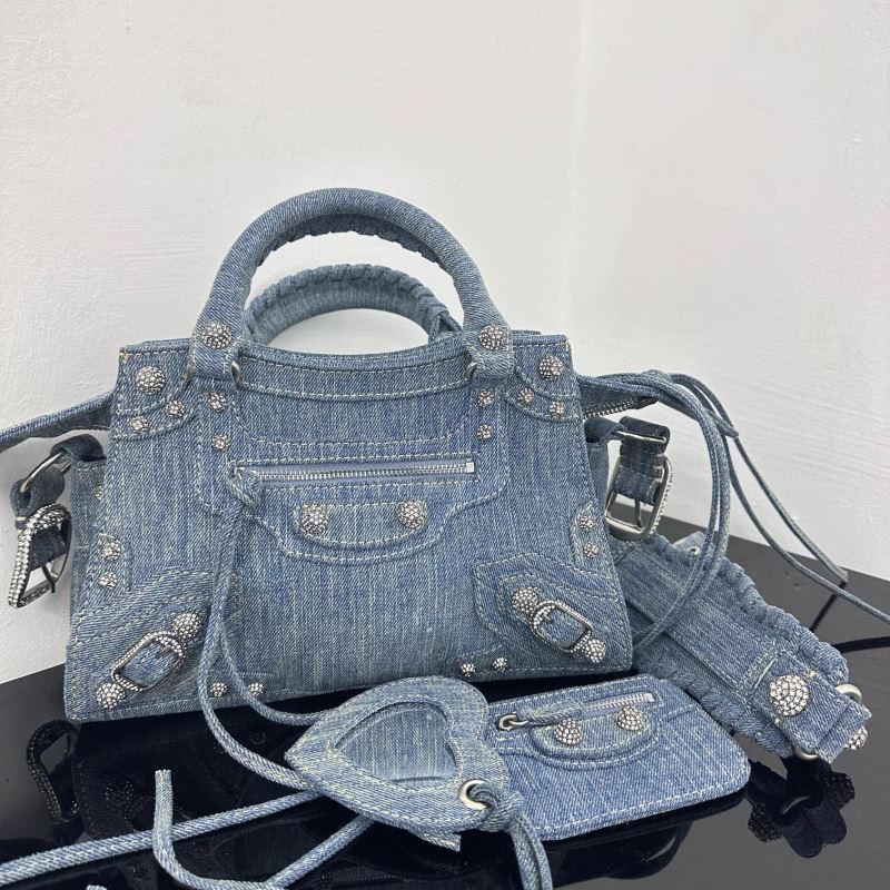 Ba*len*cia*ga top handle bags